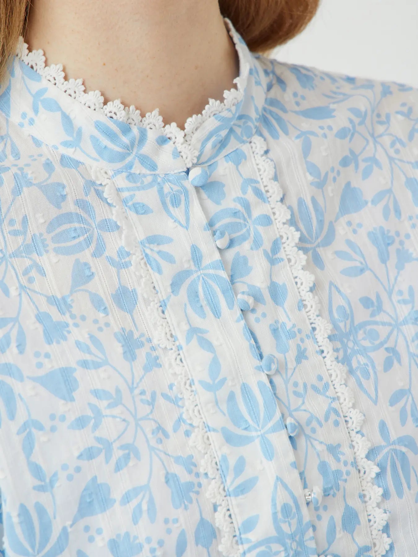 Yasvips Ls Skjorta - Clear Sky Vips Print
