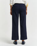 Turn-Up Crease Pants - Evening Blue