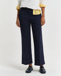 Turn-Up Crease Pants - Evening Blue