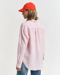 Rel Striped Linen Shirt - Geranium Pink