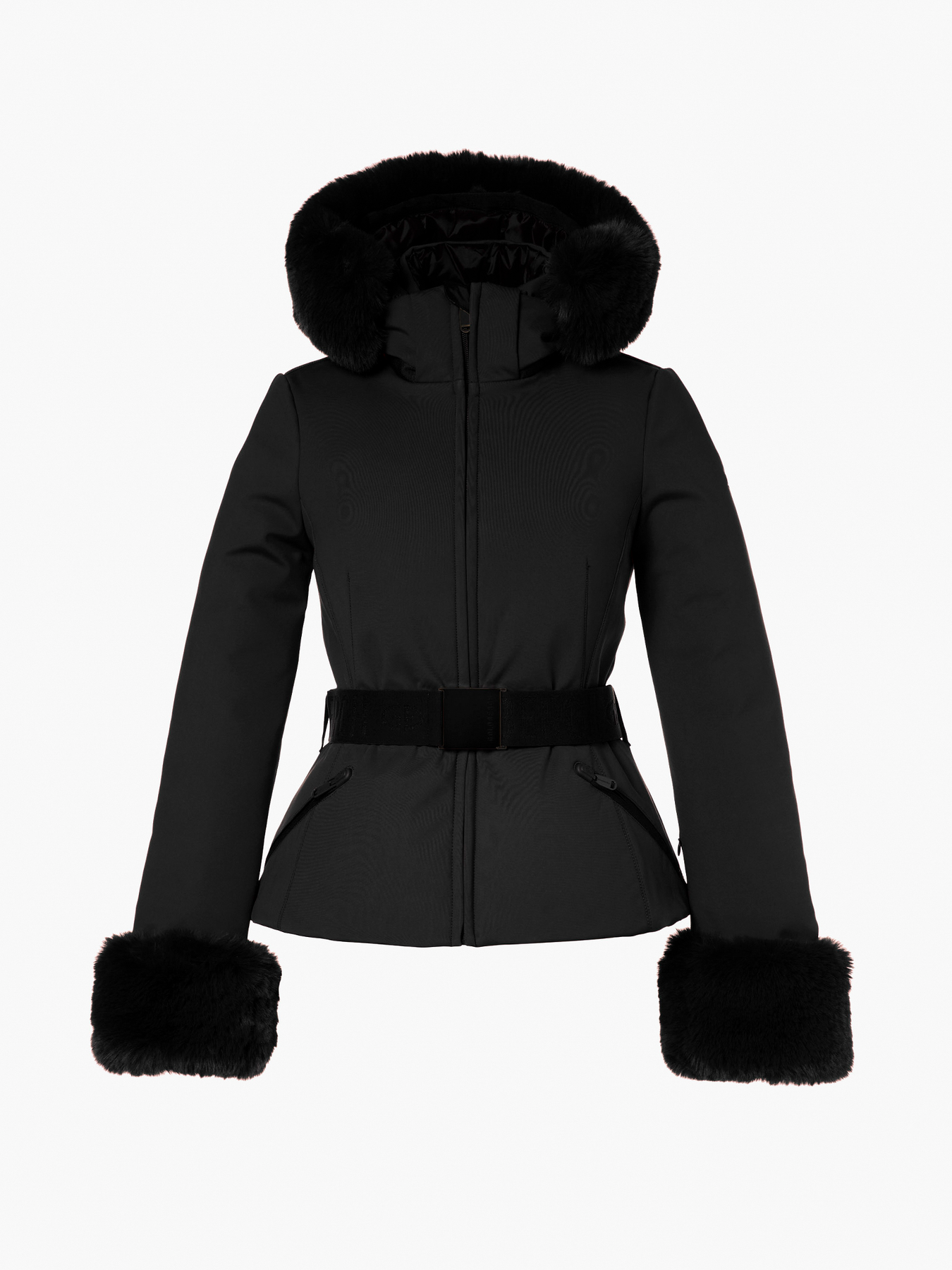 Giselle Ski Jacket Faux - Svart