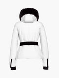 Hida Skidjacka Faux Border - Vit