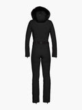 Parry Ski Jumpsuit Faux Border - Svart