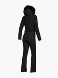 Parry Ski Jumpsuit Faux Border - Svart