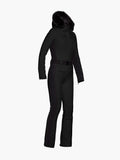 Parry Ski Jumpsuit Faux Border - Svart