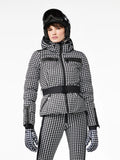 Galaxy Ski Jacket - Black/White