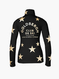 Galactique Ski Pully - Black/Gold