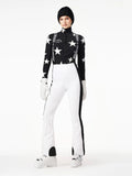 Galactique Ski Pully - Black/White