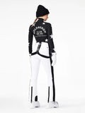 Galactique Ski Pully - Black/White