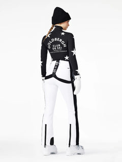 Galactique Ski Pully - Black/White