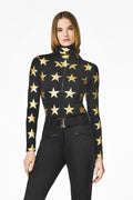 Lunaria Ski Pully - Black/Gold