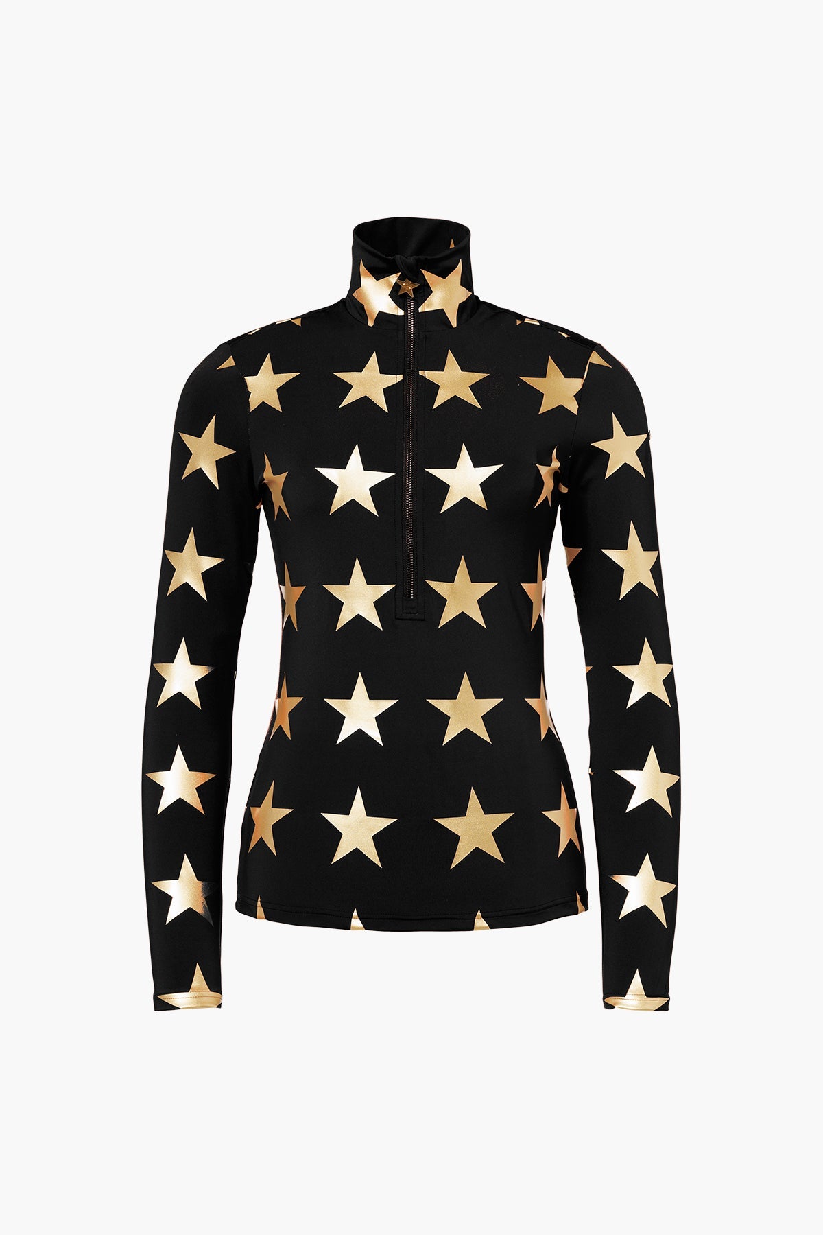 Lunaria Ski Pully - Black/Gold