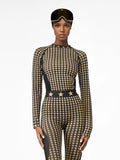 Goldbergh Starlet Baselayer Long Sleeve - Svart/Toffee