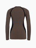 Goldbergh Starlet Baselayer Long Sleeve - Svart/Toffee