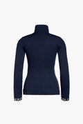 Mira långärmad stickad tröja - French Blue