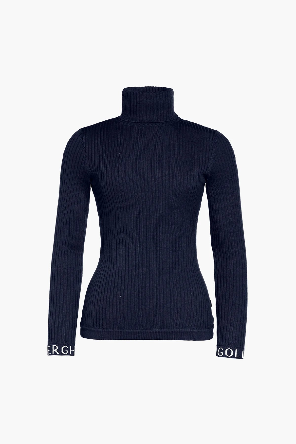 Mira långärmad stickad tröja - French Blue
