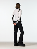 Noemi Long Sleeve Knit Sweater - Vit