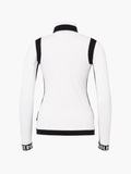 Noemi Long Sleeve Knit Sweater - Vit