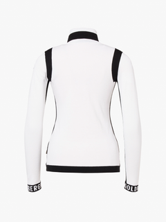 Noemi Long Sleeve Knit Sweater - White