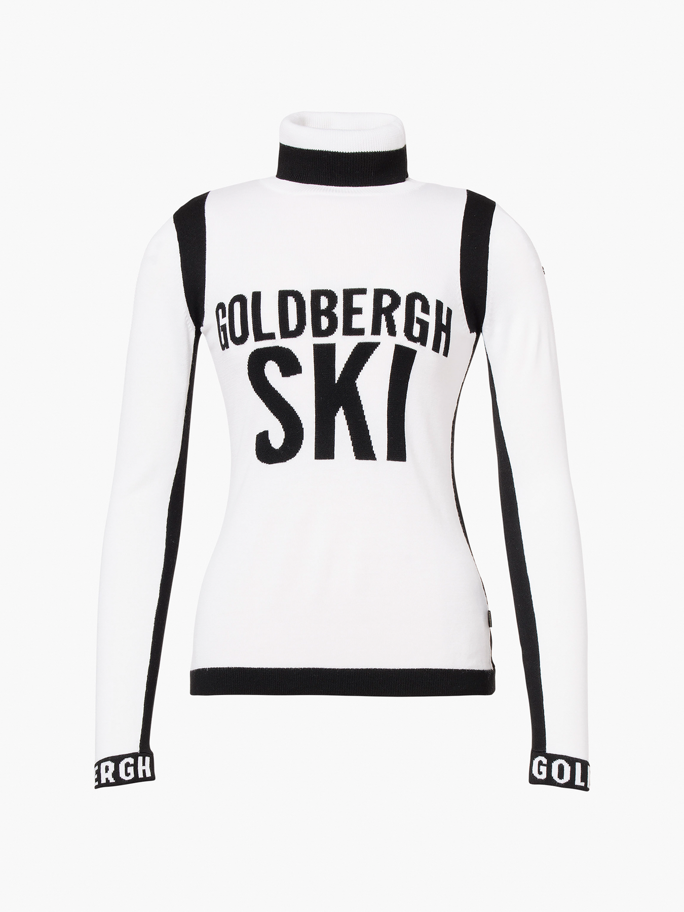 Noemi Long Sleeve Knit Sweater - Vit