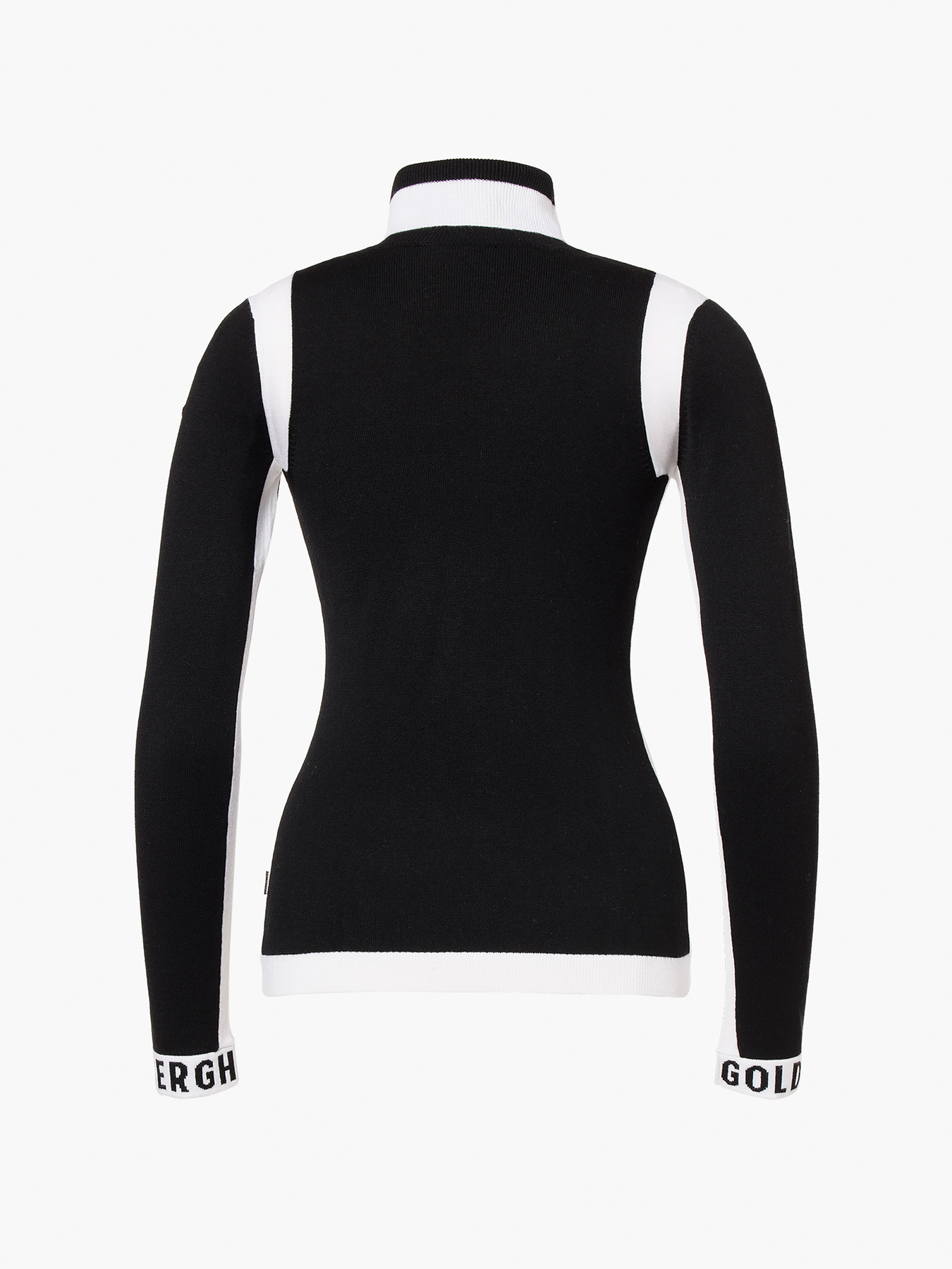 Noemi Long Sleeve Knit Sweater - Svart