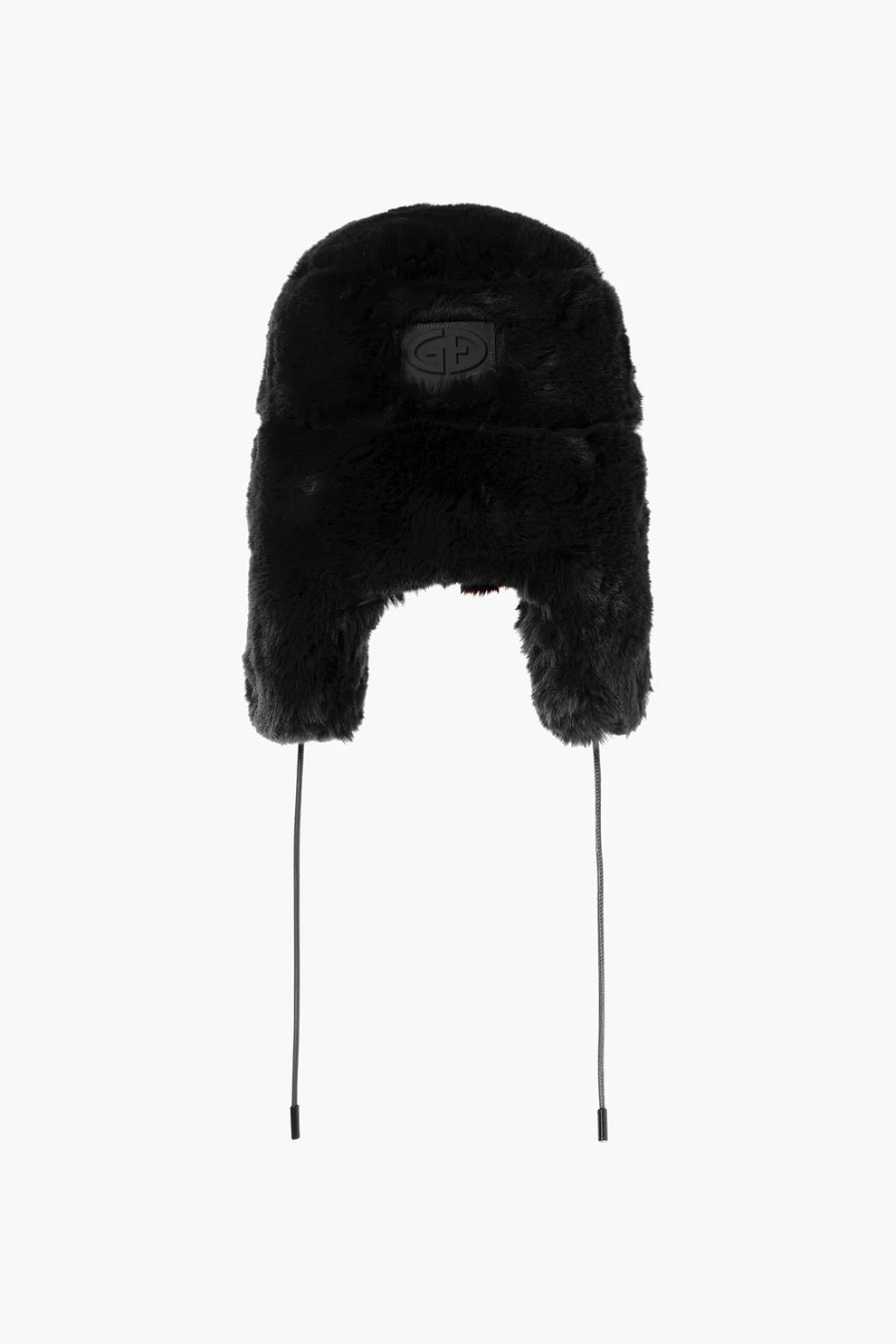 Cher Fluffy Aviator Hat - Svart