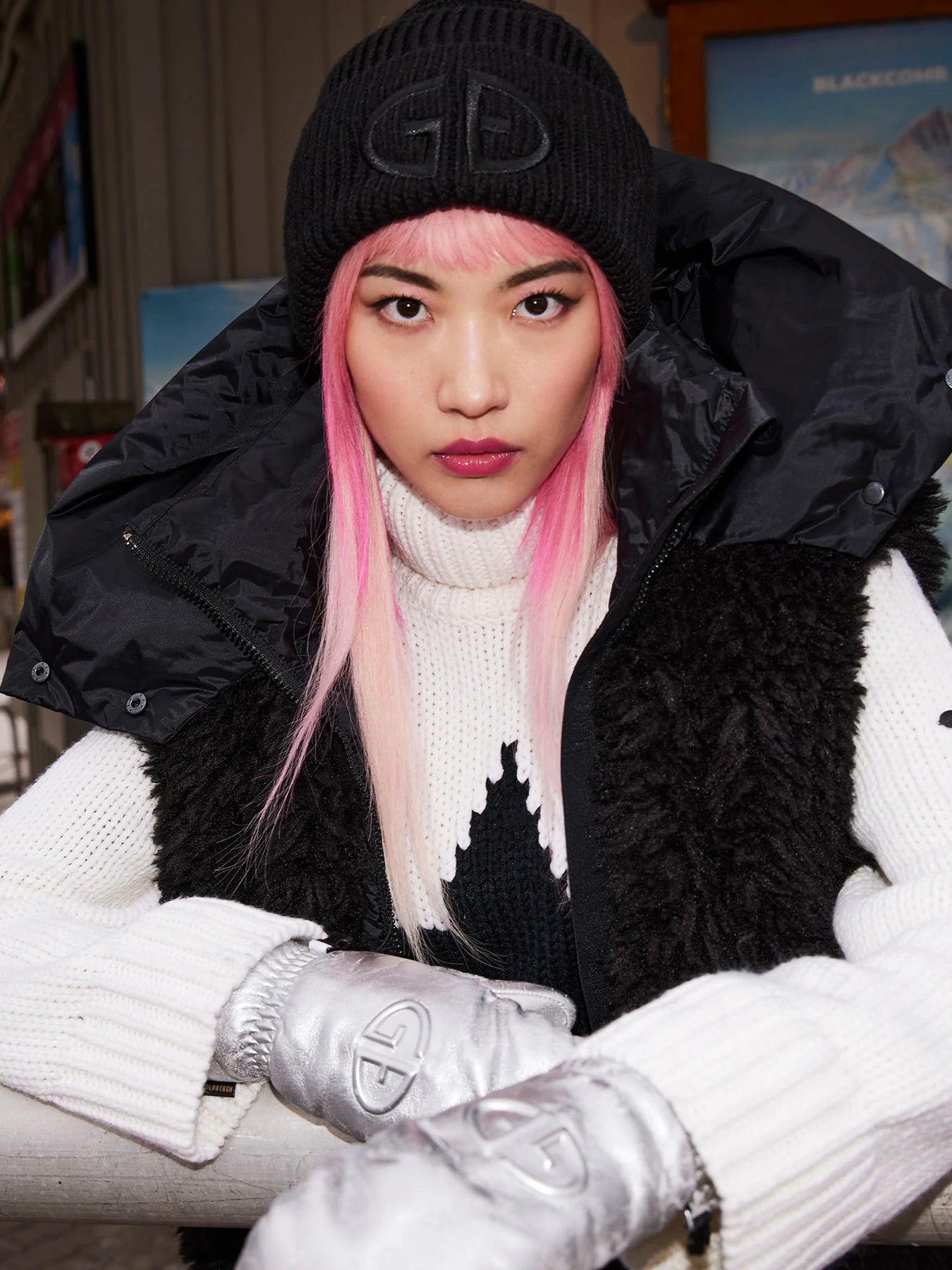 Valerie Beanie - Svart