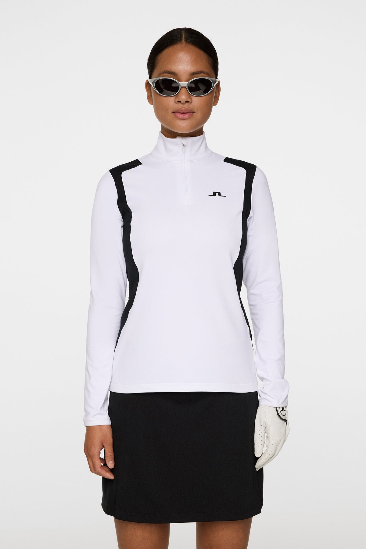 Mae Quarter Zip Mid Layer - Vit