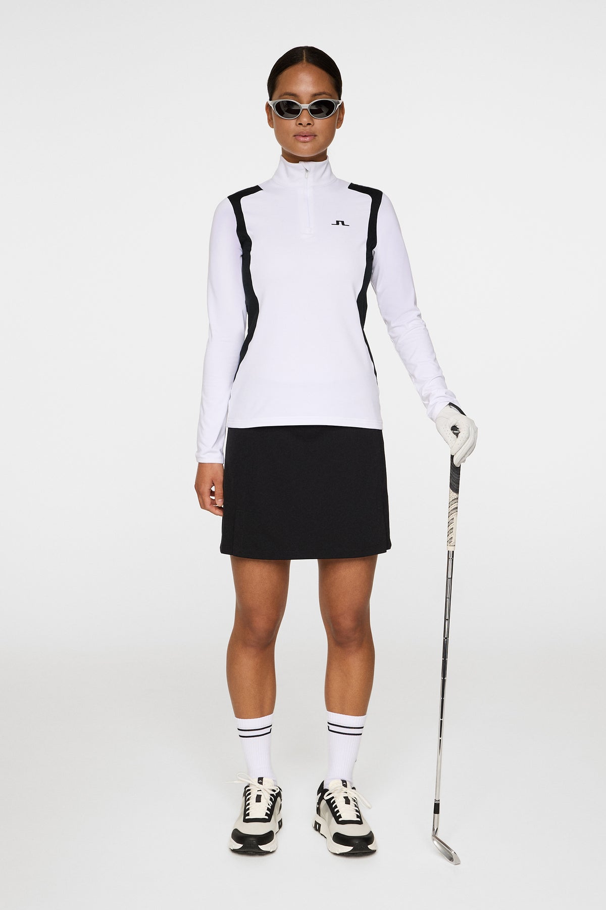 Mae Quarter Zip Mid Layer - Vit
