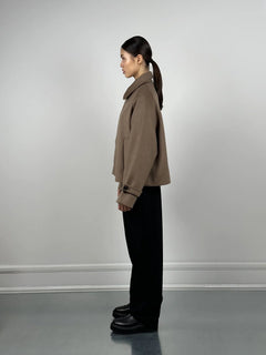 Gia Wool Jacket - Brown