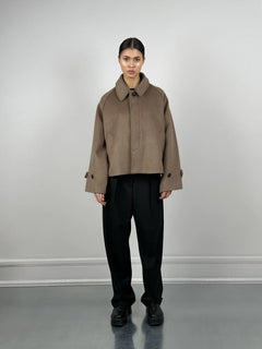 Gia Wool Jacket - Brown