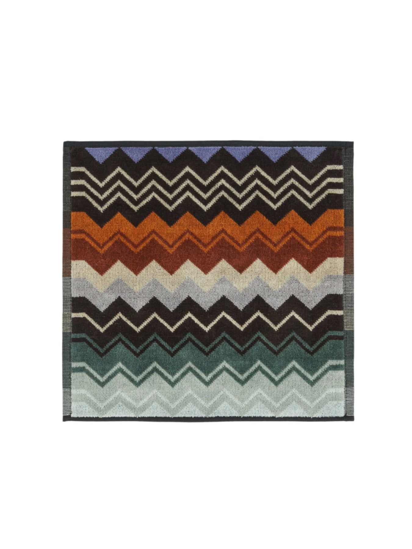 Giacomo Face Towel - Grön Multicolor