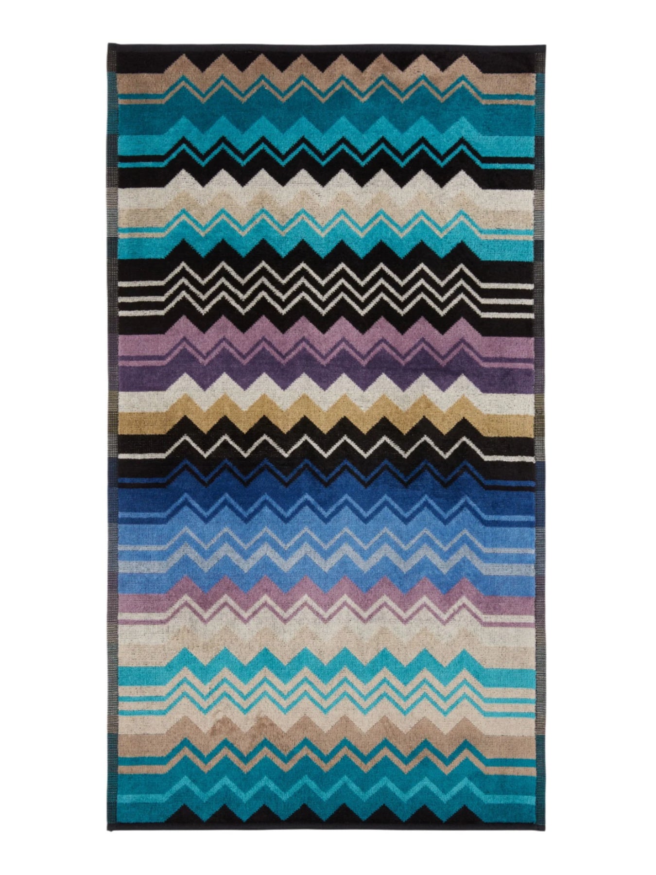 Giacomo Handduk - Turkos Multicolour