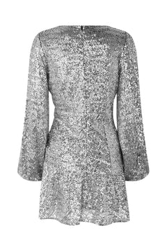 Gia Dress - Silver