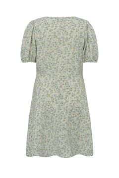 Gino Dress - Pale Mint/Off White