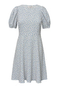 Gino Dress - White/Blue