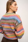 Gio Knit Blus - Multi Mix