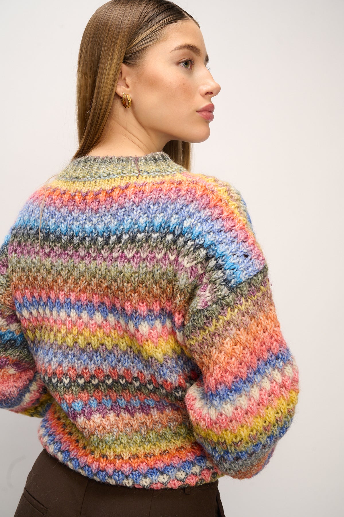 Gio Knit Blus - Multi Mix