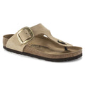 Gizeh Big Buckle Nubuck Leather Regular - Sandcastle