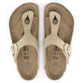 Gizeh Big Buckle Nubuck Leather Regular - Sandcastle