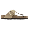 Gizeh Big Buckle Nubuck Leather Regular - Sandcastle