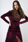 Glory Dress - Bordeaux