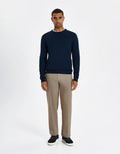 Greyson Merino Knit - Dark Navy