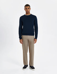 Greyson Merino Knit - Dark Navy