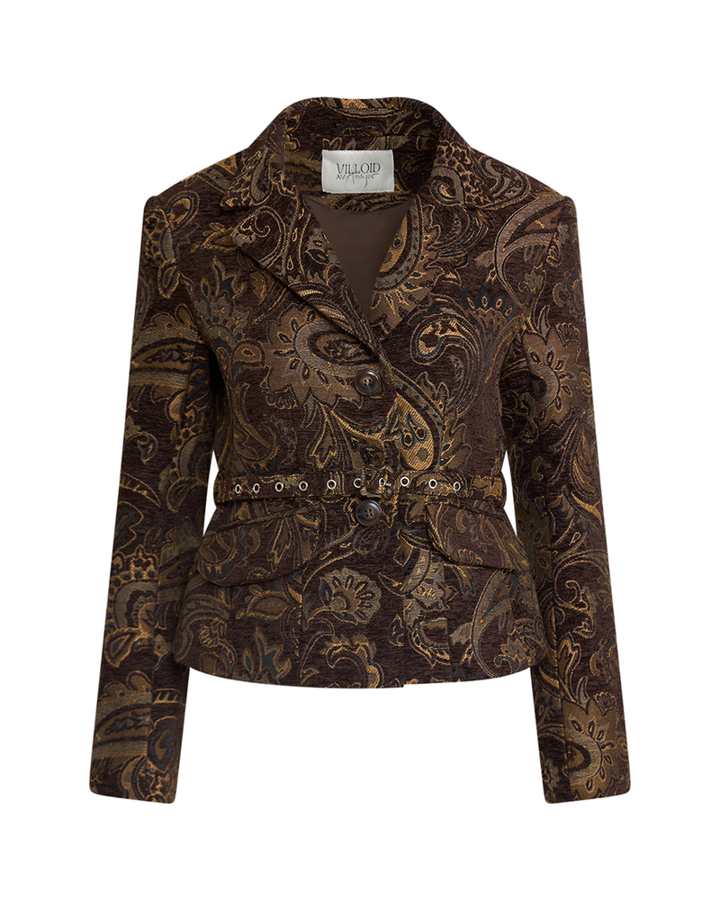 Aurelie Jacquard Blazer