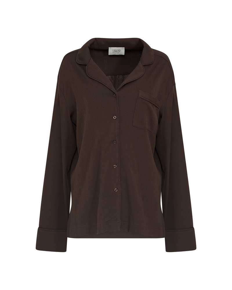 Meli Cotton Pointelle Shirt