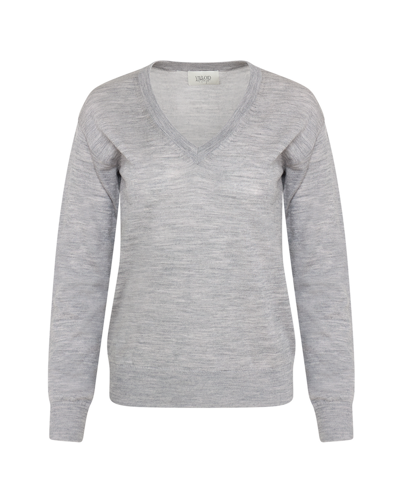 Cassandra Merino Wool V-Neck