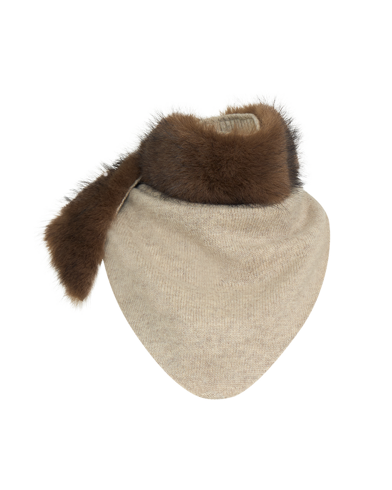 Ellie Wool Triangle Scarf