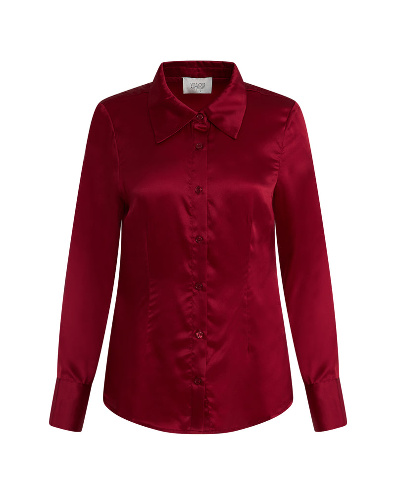 Kiki Silk Satin Blouse