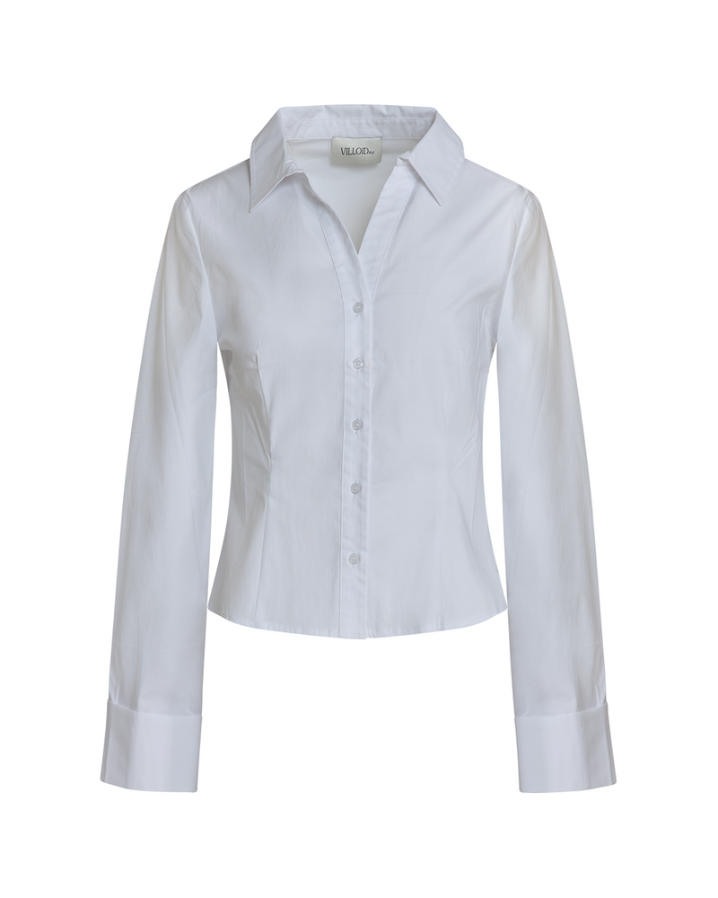 April Fitted Poplin Shirt